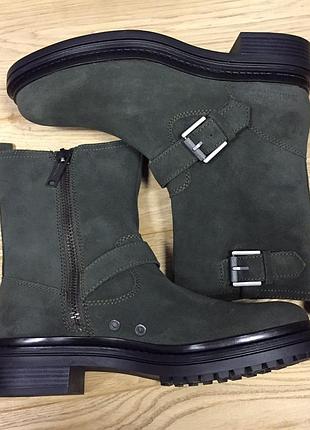 Ботинки calvin klein kris oiled suede military