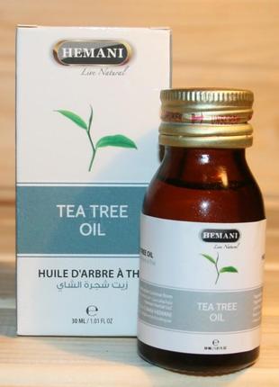 Масло чайного дерева hemani tea tree oil