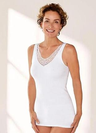 Жіноча майка, розмір m/l, колір білий