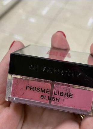 Розсипчаста пудра-рум'яна - givenchy prisme libre blush