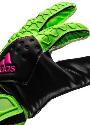 Воротарські рукавички adidas ace fingersave2 фото