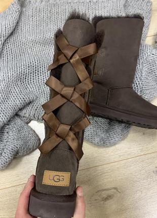 Угги угги сапоги женские сапоги валянки ugg bailey bow tall 1016434