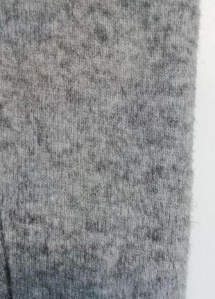 Вязаное прямое платье 6