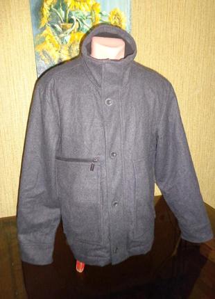 Куртка-пальто фирменная calvin klein на 52-54 размер