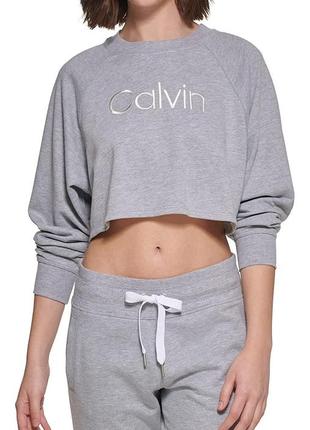 Жіночий укорочений світшот calvin klein