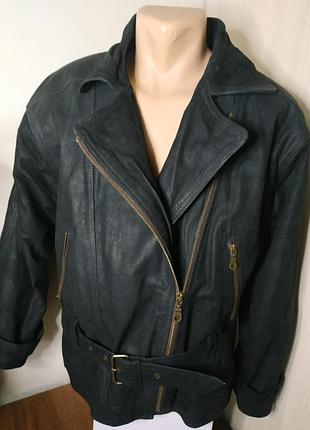 Шкіряна куртка косуха/ якісна куртка / замша