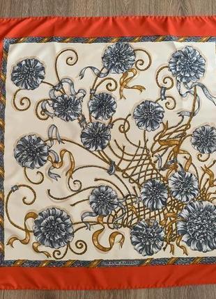 Колекційна італійська вінтажна хустка  jean de bahrein