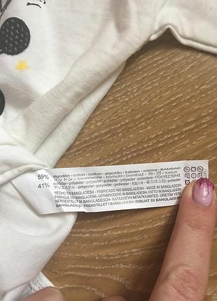 Топ с длинным рукавом zara 5лет 2