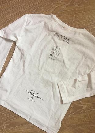 Топ с длинным рукавом zara 5лет 5