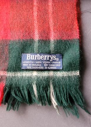Burberry кашеміровим шарф2 фото