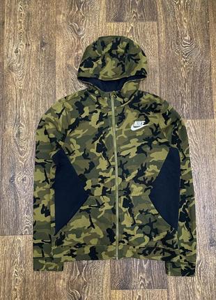Класна спортивна кофта мастерка на флісі nike оригінал