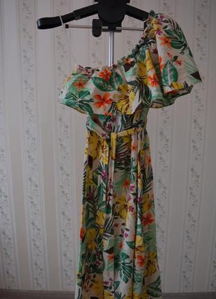 Сукня в тропічний принт waikiki3 фото