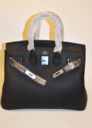 Новая брендовая черная кожаная сумка3 фото
