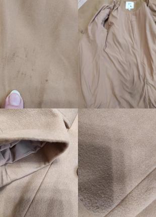 Yuni пальто жіноче беж пісочне тепле7 фото