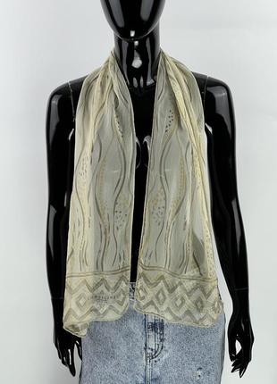 Італійська шовкова хустинка шарфик платок lombagine made in italy 100% silk