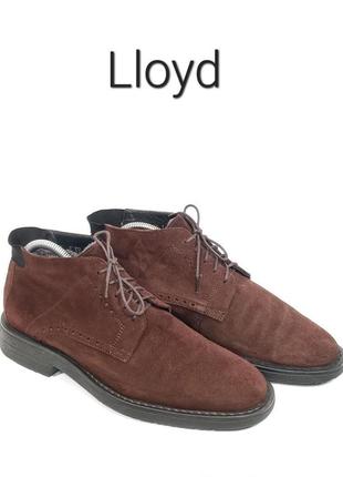 Кожаные зимние ботинки lloyd оригинал