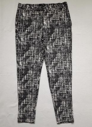 Суперовые фактурные брюки в мраморный принт new look1 фото
