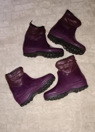 Резиновые ботинки