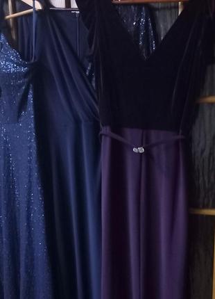 Сукні святкові велюр,паєтка, ralph lauren, l-2xl