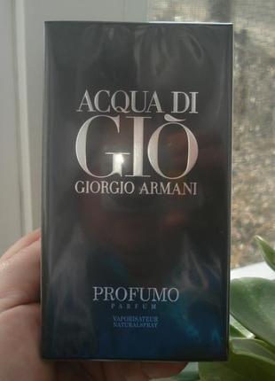 Парфюм giorgio armani acqua di gio profumo ( армани аква ди джио профумо)125 мл3 фото