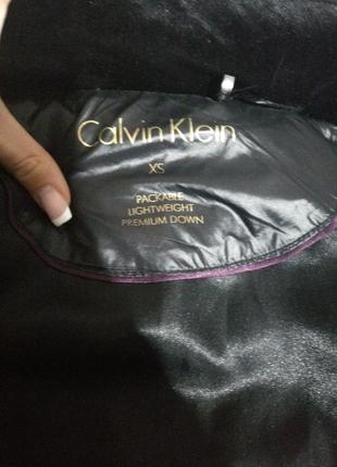 Пуховик calvin klein premium down оригинал xs, s, с бирками4 фото