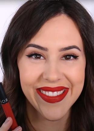 Жидкая матовая помада блеск для губ sephora cream lip stain оттенок 252 фото