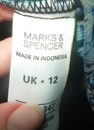 Блузка marks&spencer indigo7 фото