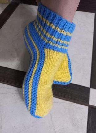 Носки носочки женские тёплые мягкие ручная работа подарок