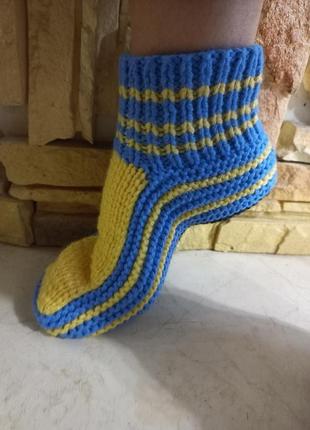 Носки носочки женские тёплые мягкие ручная работа подарок