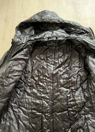 Пальто черное зимние пуховик8 фото