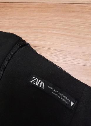 Платье с объемными рукавами в горошек zara9 фото