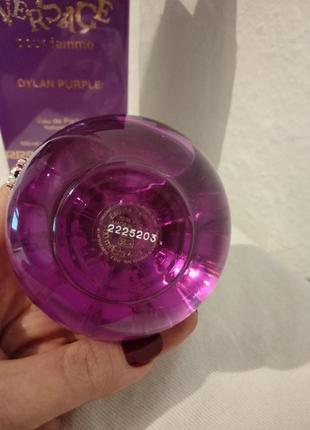Розпив! оригінал ! versace dylan purple -парфум- від 1 мл.10 фото