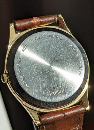 Вінтажний чоловічий наручний кварцовий годинник pulsar seiko quartz кварц3 фото