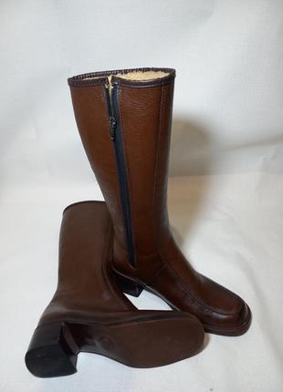 Винтажные кожаные сапоги derri boots 1970 г1 фото