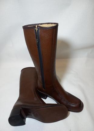 Вінтажні шкіряні сапоги derri  boots 1970 р