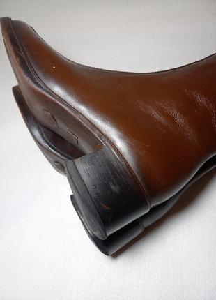 Винтажные кожаные сапоги derri boots 1970 г8 фото