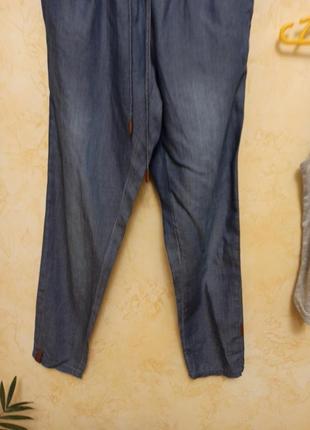 Летний аутфит на девочку лёгкие катоновые джинсы и маечка5 фото