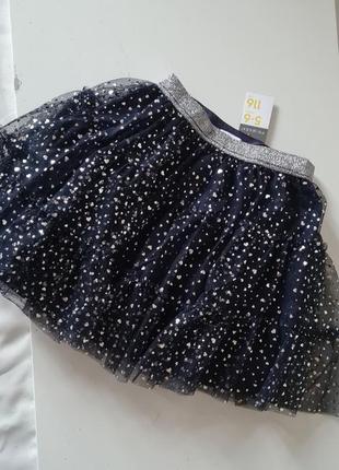 Primark спідниця фатін в сердечки2 фото