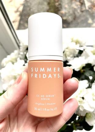 Summer fridays cc me serum with vitamin c + niacinamide