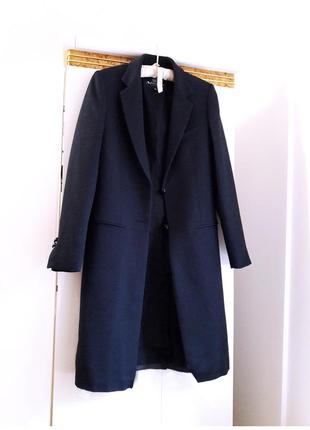 Базовое премиум пальто прямое шерстяное структурированное2 фото