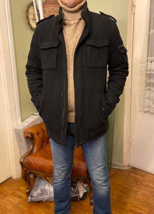 Пальто(h&m) размер l , шерсть 4