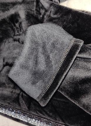 Брюки женские велюр, брюки на меху зимние, теплые4 фото