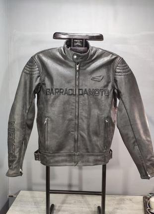 Barracuda moto jacket кожаная мотокуртка
