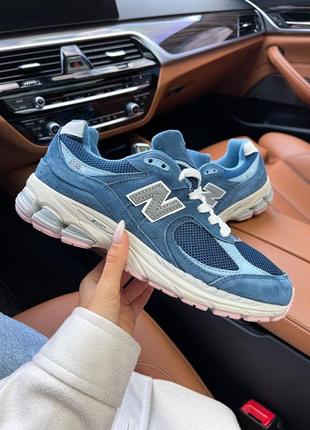 Мужские кроссовки new balance 2002r hazy blue