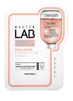 Tony moly master lab, collagen elasticity, 1 sheet, 19 g1 фото