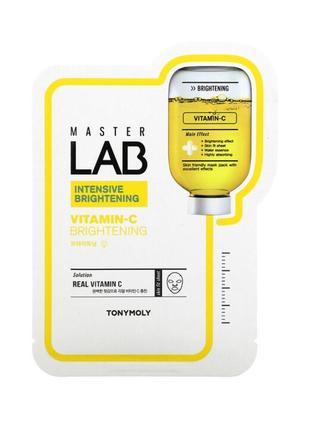 Tony moly master lab, vitamin-c brightening, 1 sheet, 19 g1 фото