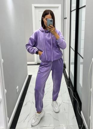 Спортивный костюм
модель: #374мелн
размер:s-m; l-xl;
ткань: двусторонний велюр9 фото