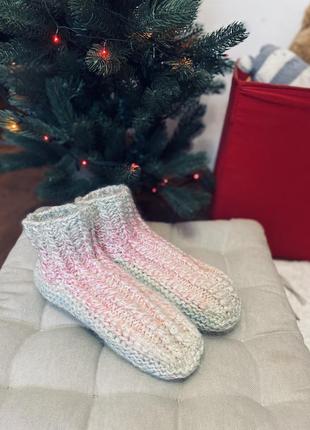 Домашні шкарпетки, в’язані шкарпетки, в’язані носки