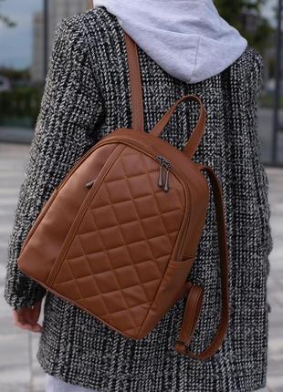Стильний жіночий стьоганий рюкзак, рюкзак для прогулянок, вмісткий рюкзак