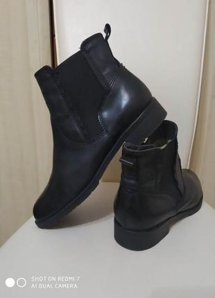 Шкіряні черевики bama schuhe wie barfub